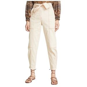 Ulla Johnson storm jeans in cream - Size 4